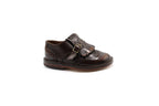 Pepe Brown Highshine Tassel Snap Shoe