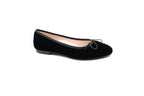 Beberlis Black Velvet Ballet Flat