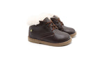 Emel Brown Fur Baby bootie