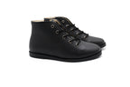 Boutaccelli Black Pebbled Lace Derna Bootie