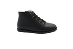 Boutaccelli Black Pebbled Lace Derna Bootie