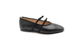 Lauve Black Double Bow Flat