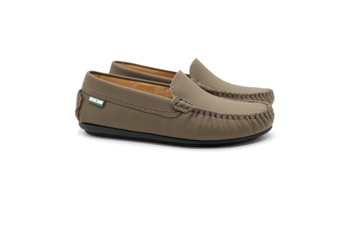 Fascani Olive Green Emblem Loafer
