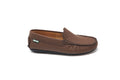 Fascani Brown Emblem Loafer