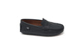 Ralph Miguel Black Pebbled Cosima Loafer