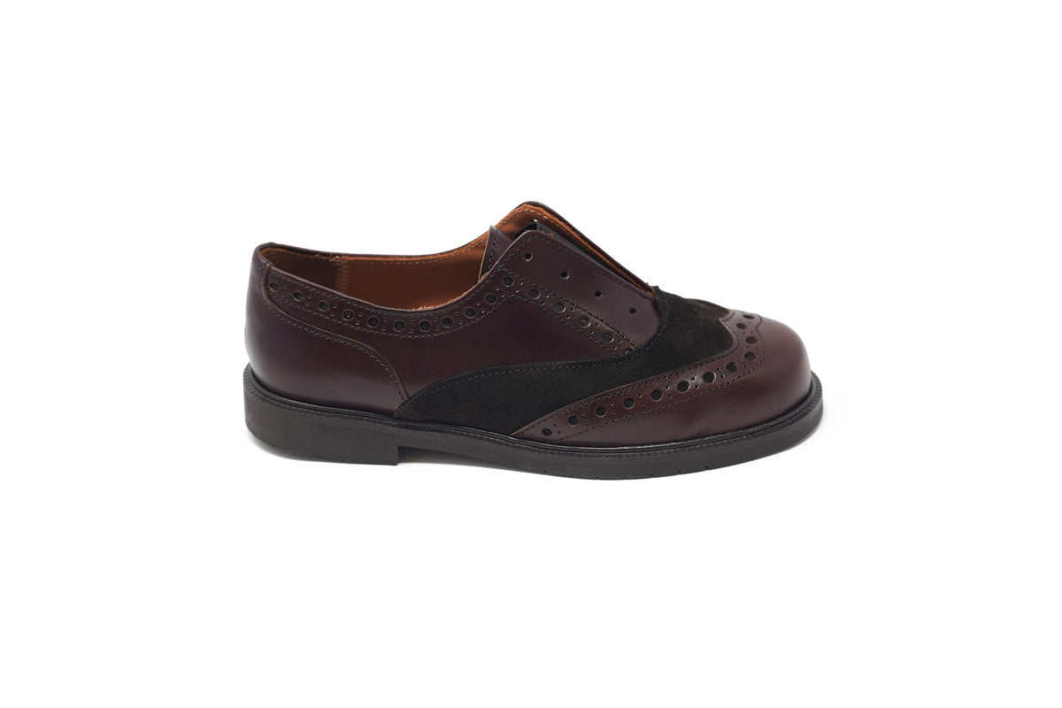 Papanatas Brown Wingtip Chunky Oxford