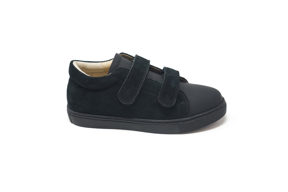 Boutaccelli Black Suede Trey Sneaker