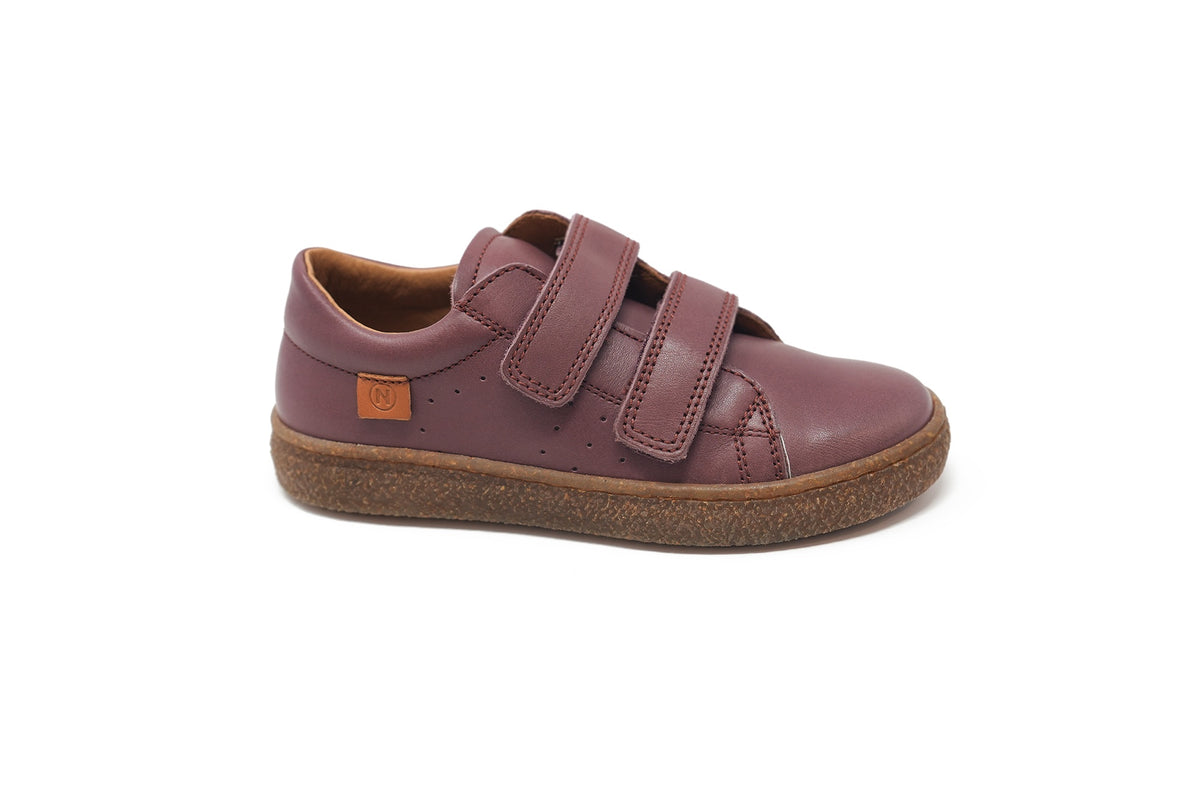 Naturino Burgundy Velcro Sneaker