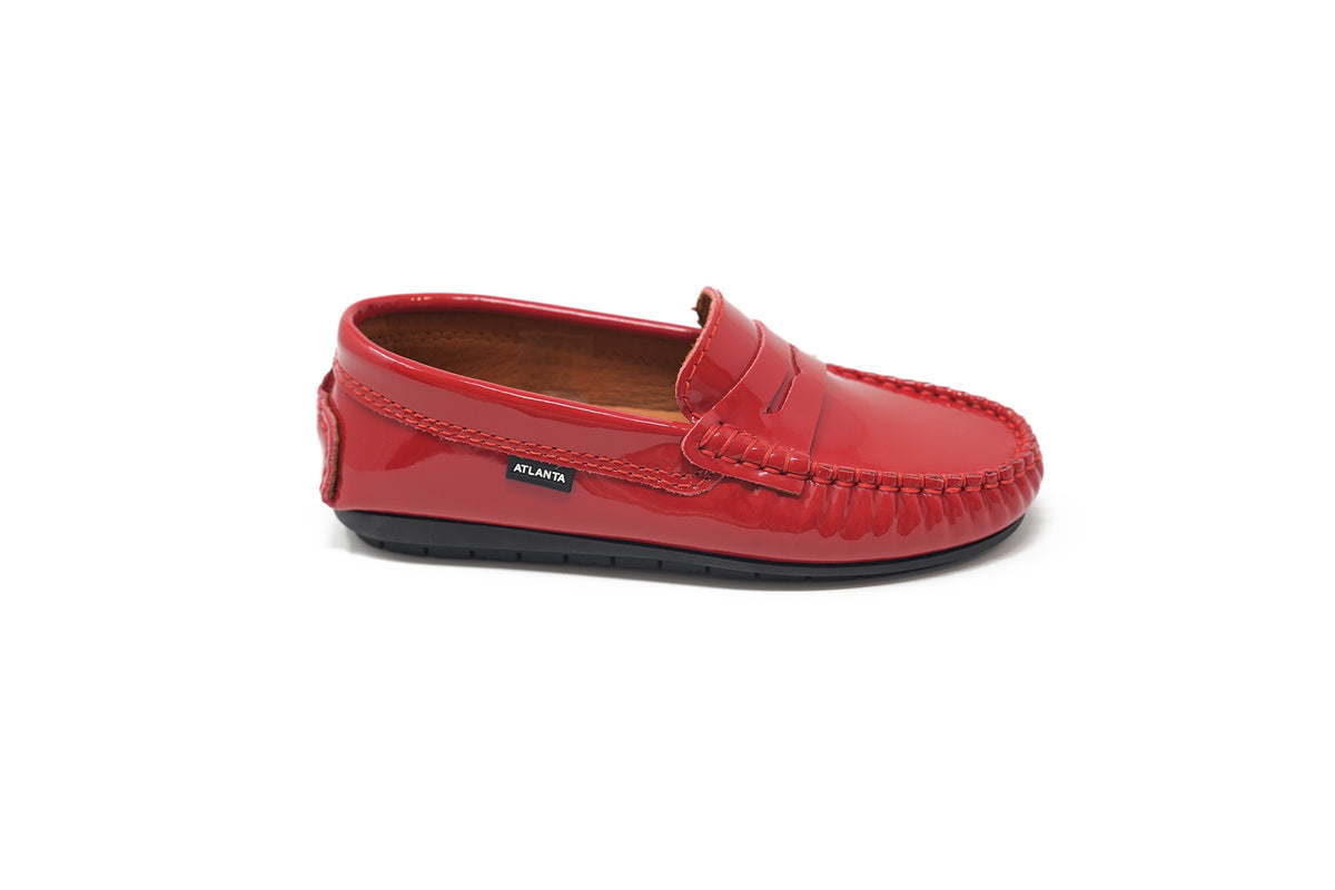 Atlanta Red Patent Penny Loafer