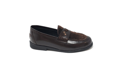 Lmdi Brown Heart Loafer