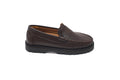 Porte Brown Embossed Loafer