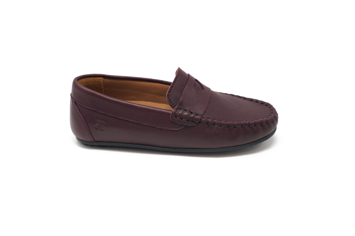 Porte Burgundy Heart Loafer