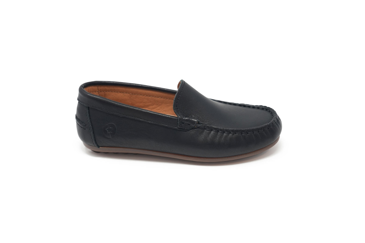 LMDI Black Leather Loafer