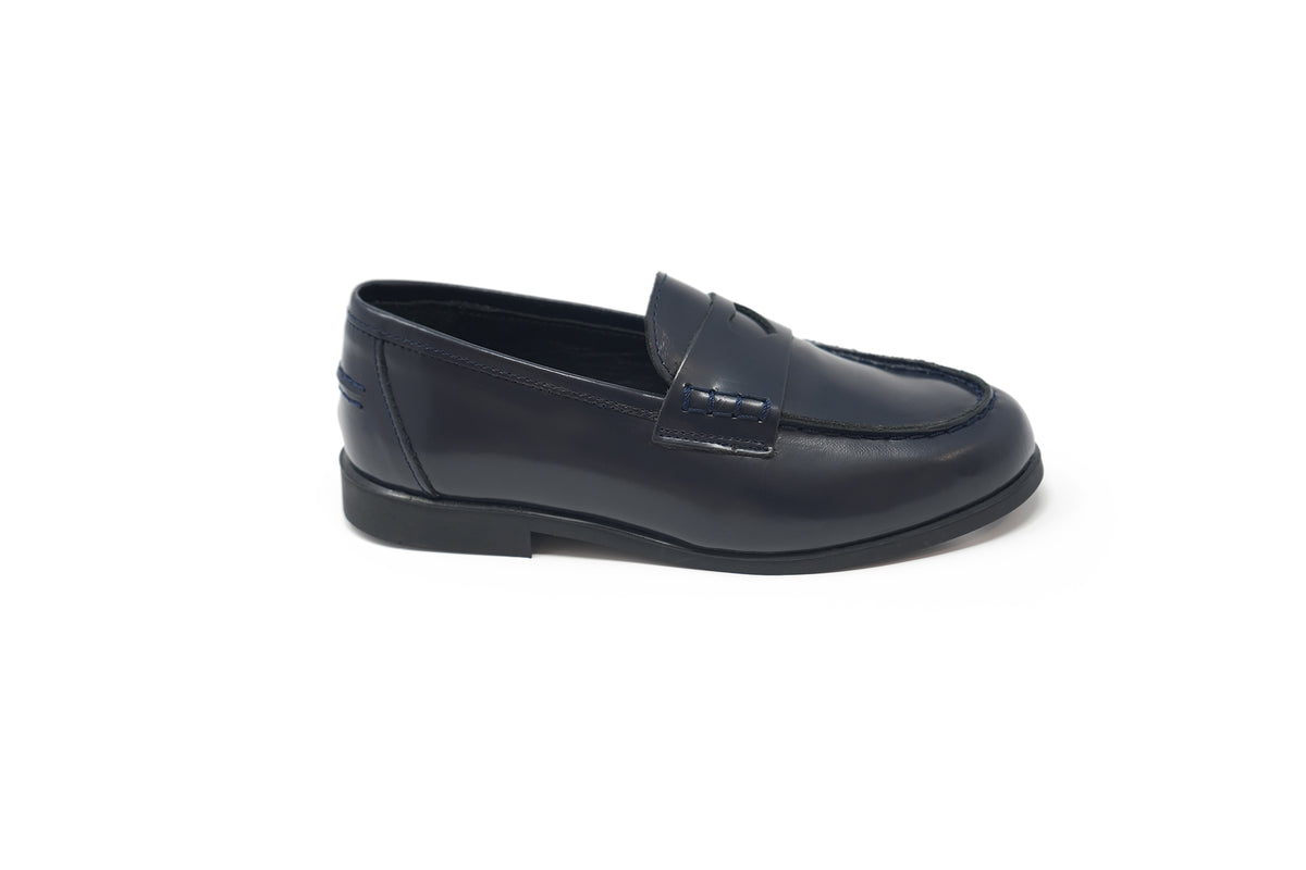 LMDI Navy Heart Loafer