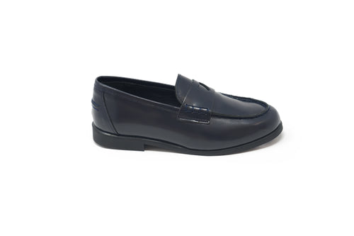 LMDI Navy Heart Loafer