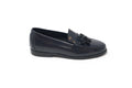 Lauve Navy Florentik Tassel Loafer