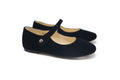 Boutaccelli Black Velvet Dots Mary Jane