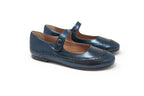 Papanatas Navy Metallic Dots Mary Jane