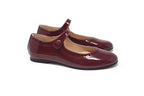 Lauve Burgundy Red Heart Lisa Mary Jane