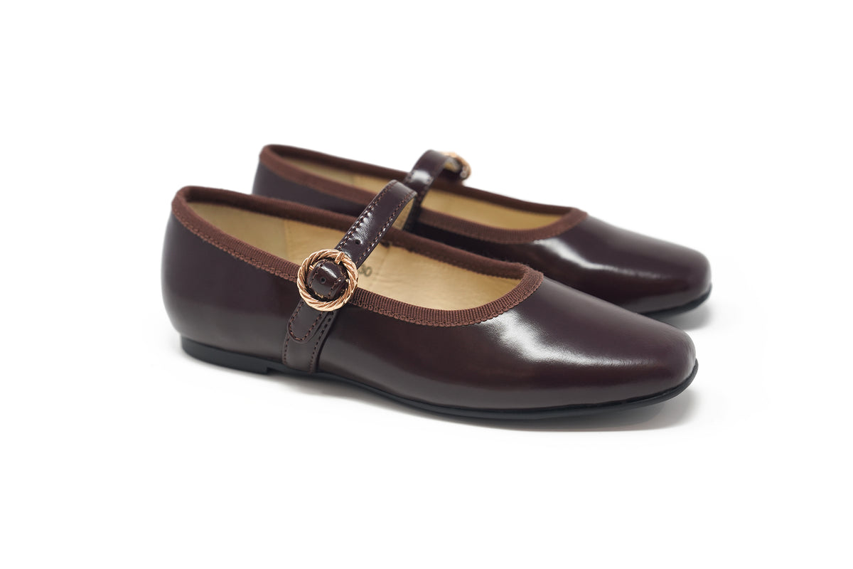 Boutacelli Burgundy Amity Mary Jane