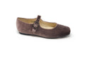 Boutaccelli Mauve Velvet Ritz Buckle Mary Jane