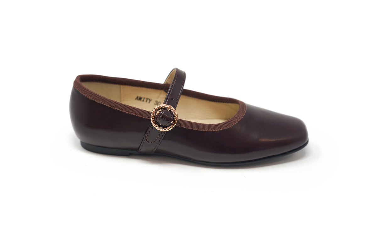 Boutacelli Burgundy Amity Mary Jane