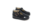 French Bebe Black Highshine Kylo Baby Shoe