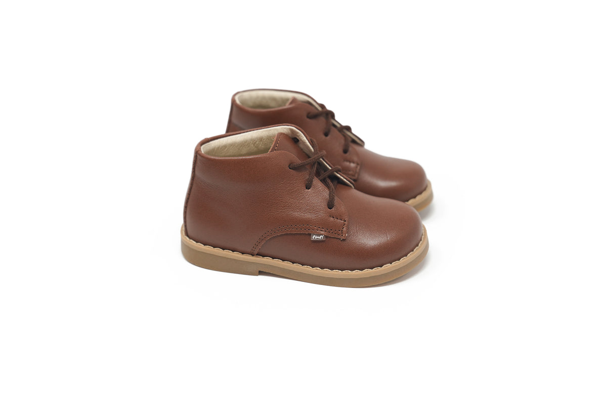 Emel Brown Baby Bootie