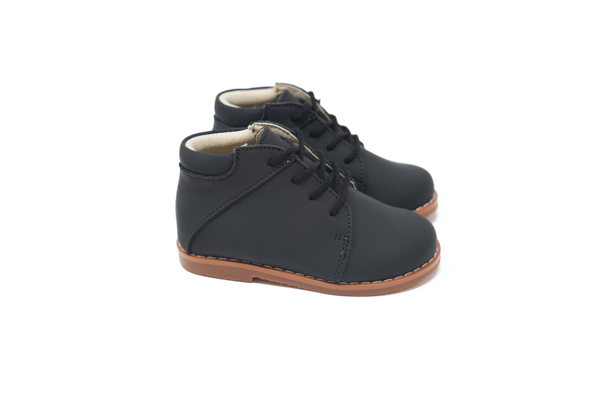 Boutaccelli Black Gum Nuala Baby Bootie