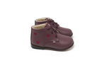 Emel Plum Heart Baby Bootie
