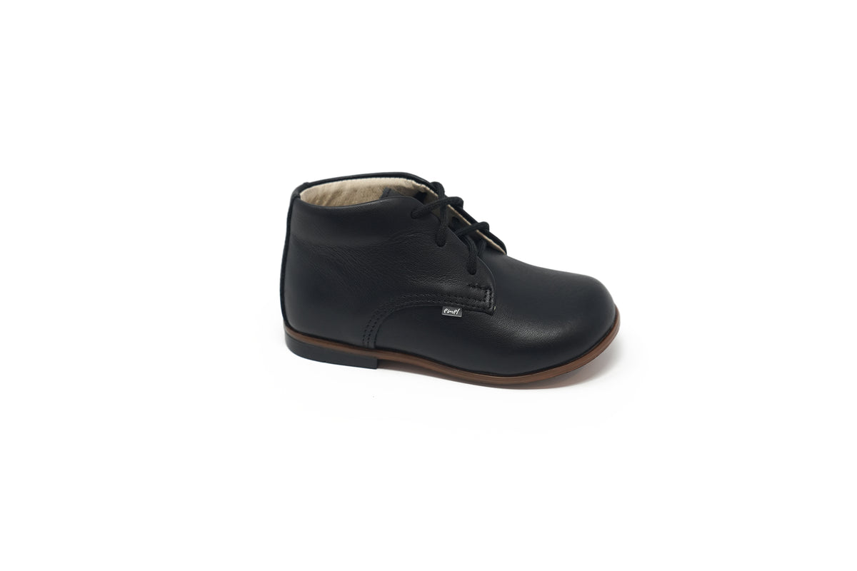 Emel Black Classic Baby Bootie