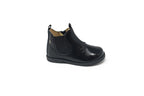 Falcatto Black Patent Baby Bootie