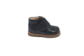 Beberlis Black Wingtip Velcro Baby Bootie