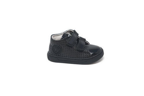 Falcatto Black Sparkle Baby Sneaker