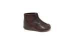 Pepe Brown Zipper Bootie