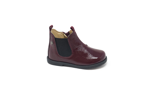 Falcatto Red Patent Baby Bootie