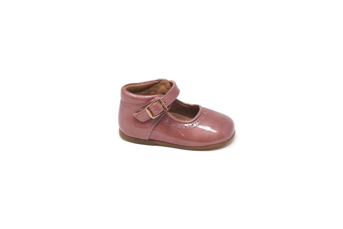 Papanatas Pearl Kiss Patent Baby Shoe