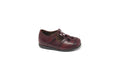 Pepe Burgundy Buckle Baby Shoe