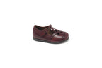 Pepe Burgundy Buckle Baby Shoe