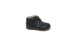 Emel Black Wingtip Baby Bootie
