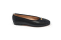 Lauve Black Gold Bow Ballet Flat