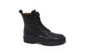 Atlanta Black Leather Boot
