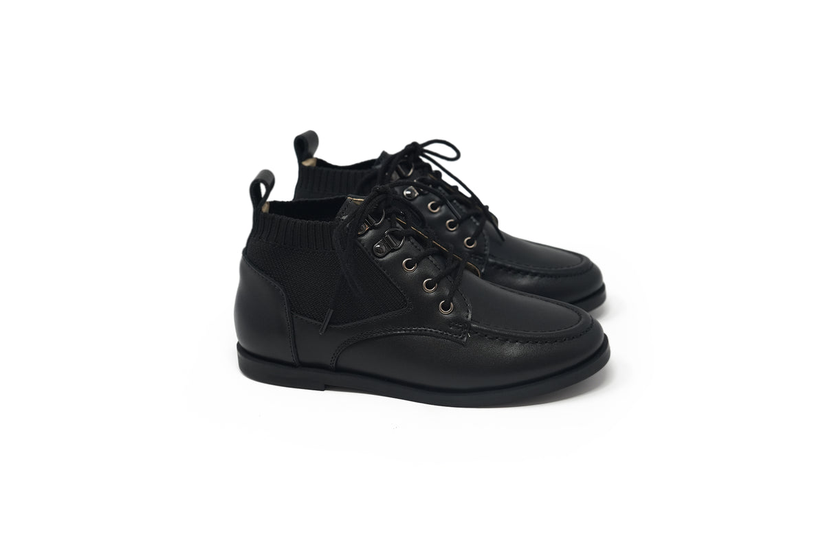 Boutaccelli Black Lace Meken Bootie