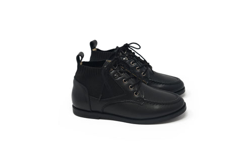 Boutaccelli Black Lace Meken Bootie