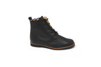 Andanines Brown Scalloped Boot