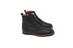 Andanines Brown Scalloped Boot