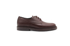 Beberlis Brown Pebbled Laced Dress Shoe