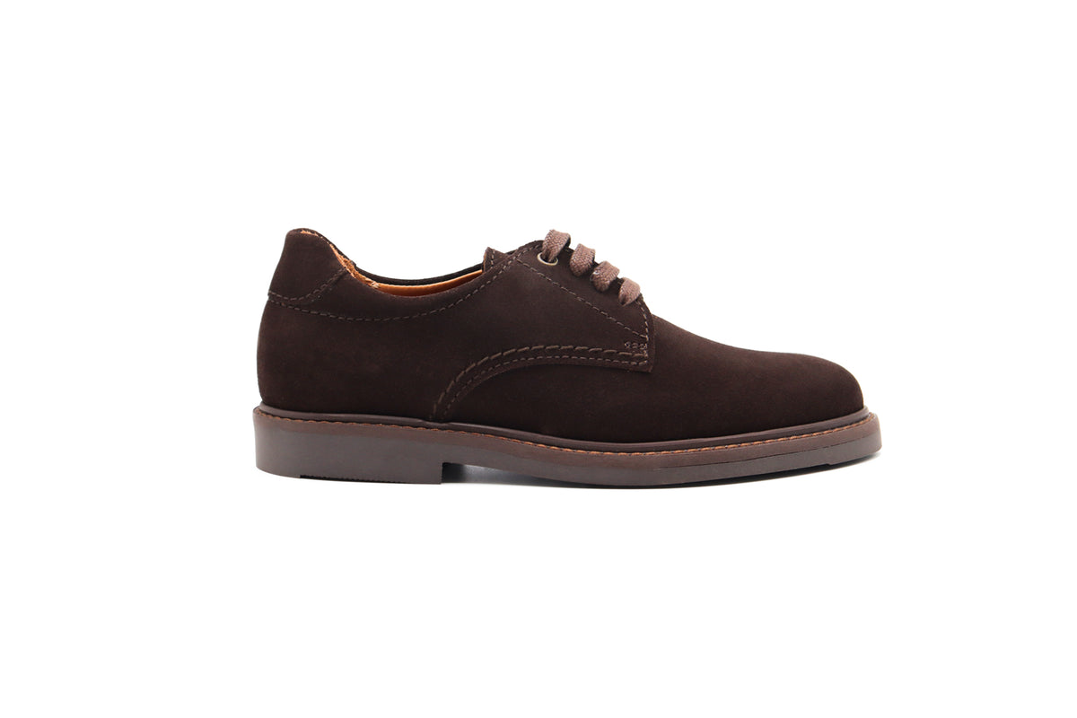 Beberlis Brown Suede Laced Dress Shoe