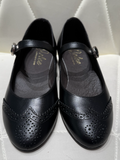 Jolee Black Wingtip Berta Mary Jane