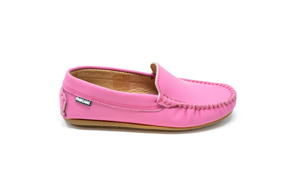 Fascani Pink Embossed Loafer